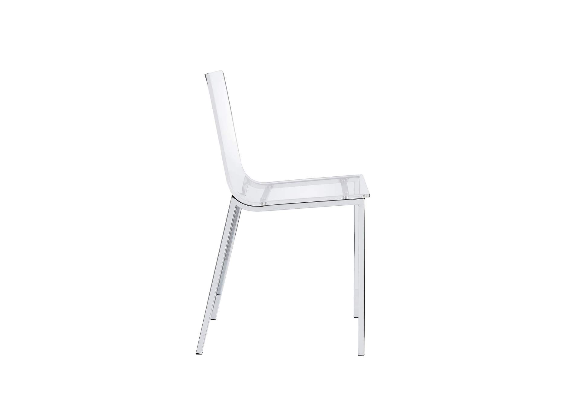 Lavinia Dining Chair Chrome 2 Per Carton,Elements