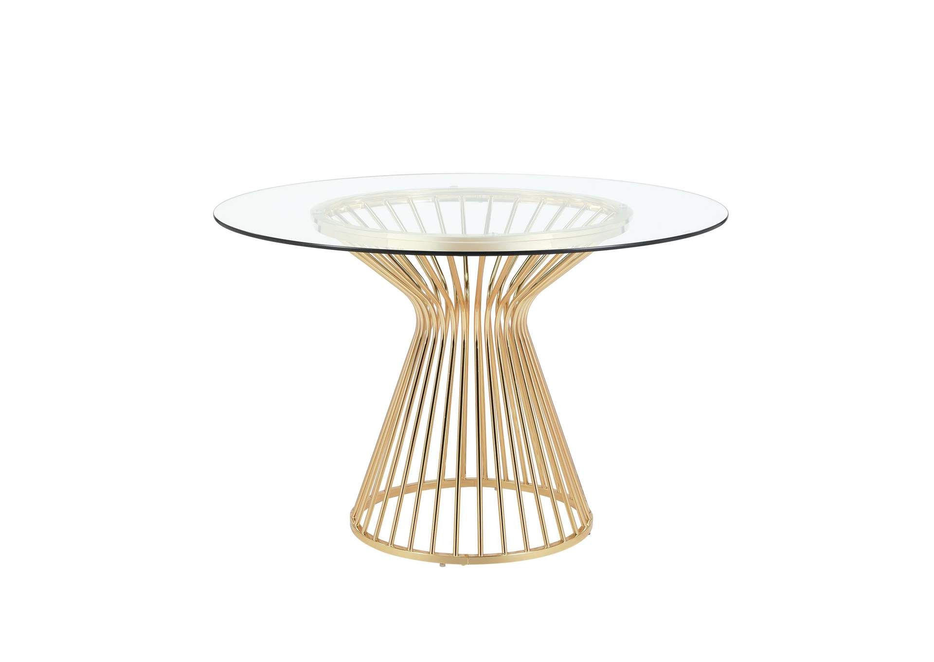 Lavinia Gold Dining Table,Elements