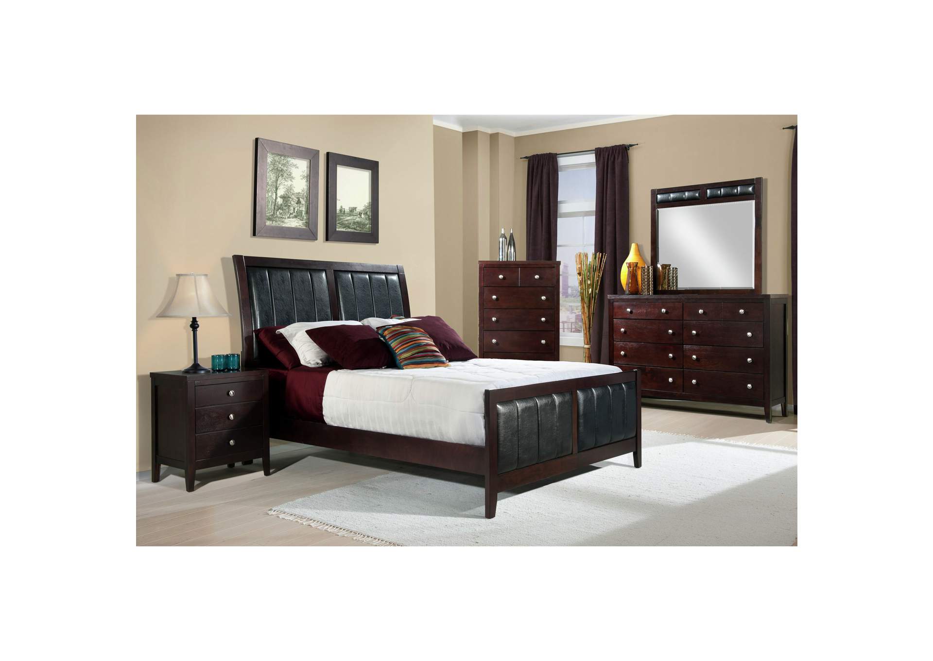 Lawrence Full Panel Bed,Elements