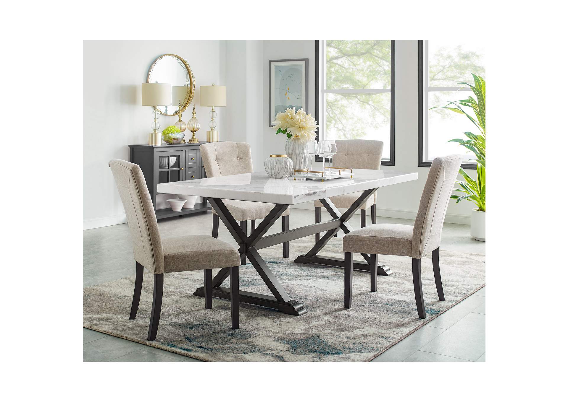 Lexi Dining Table,Elements