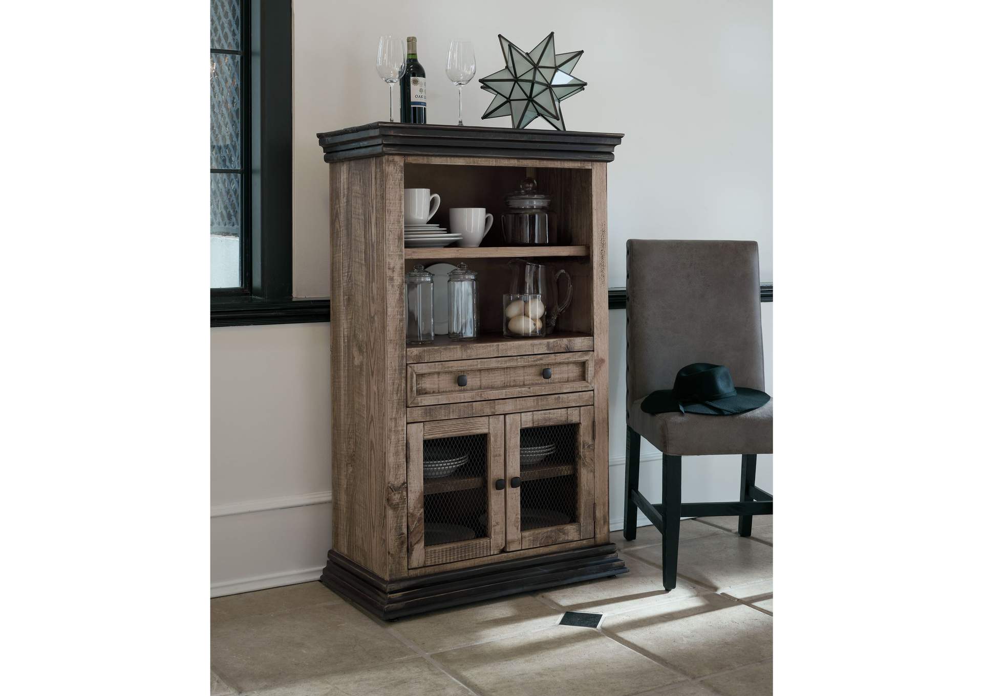 Liberty Cabinet In Vila Antique 19 - Black 21,Elements