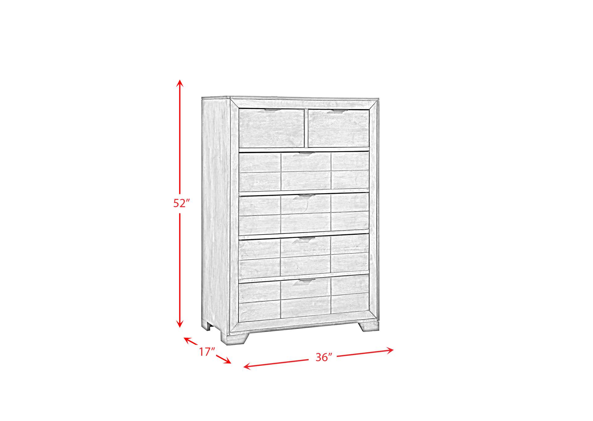 Logic Chest Grey Color,Elements