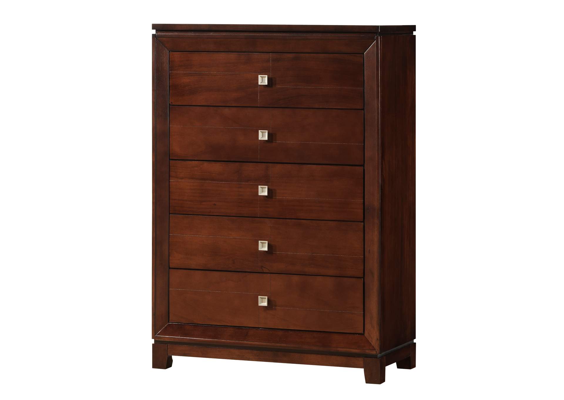 London King Panel 6 Piece Bedroom Set,Elements