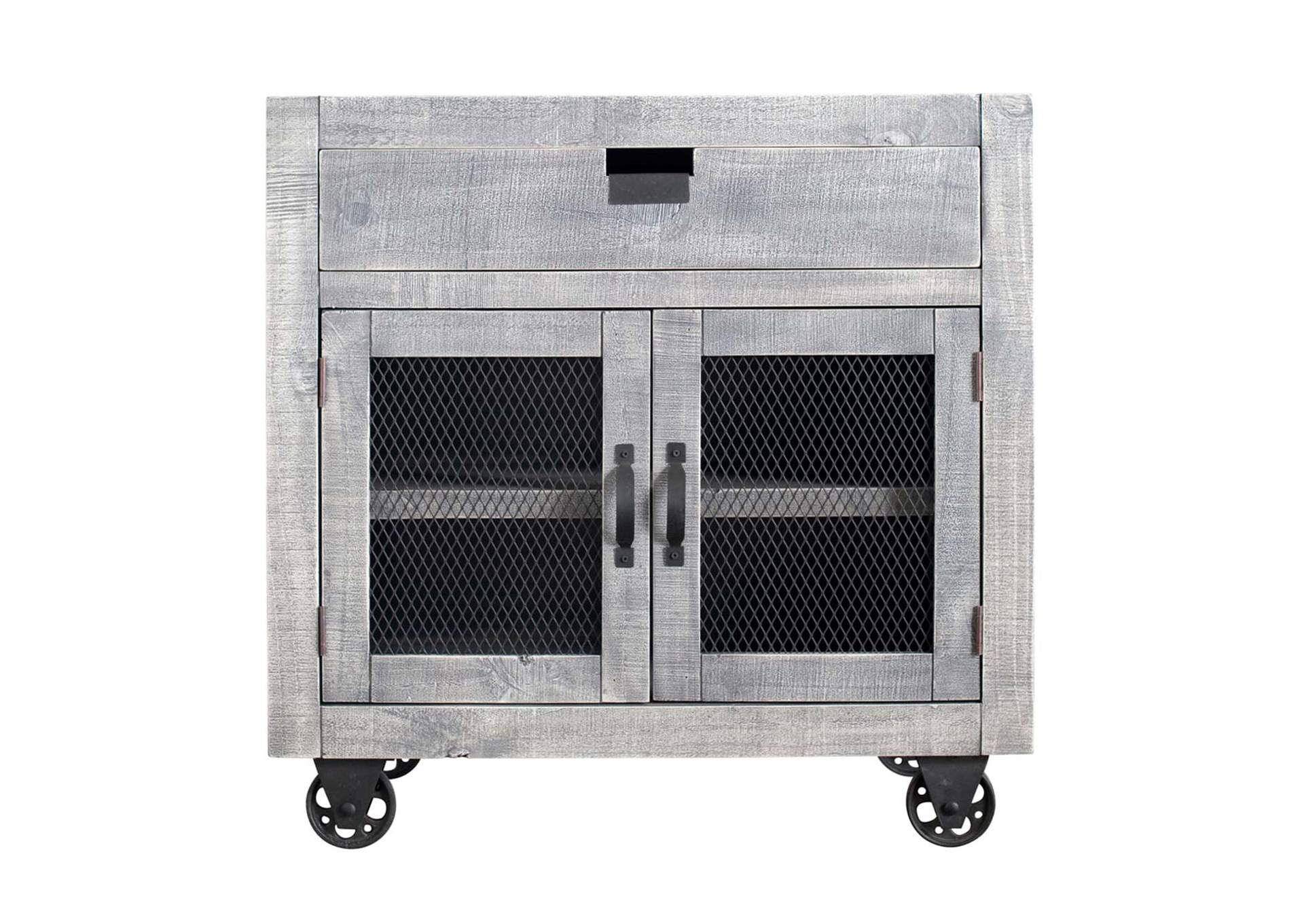 Industrial - Accent Chest Silver,Elements