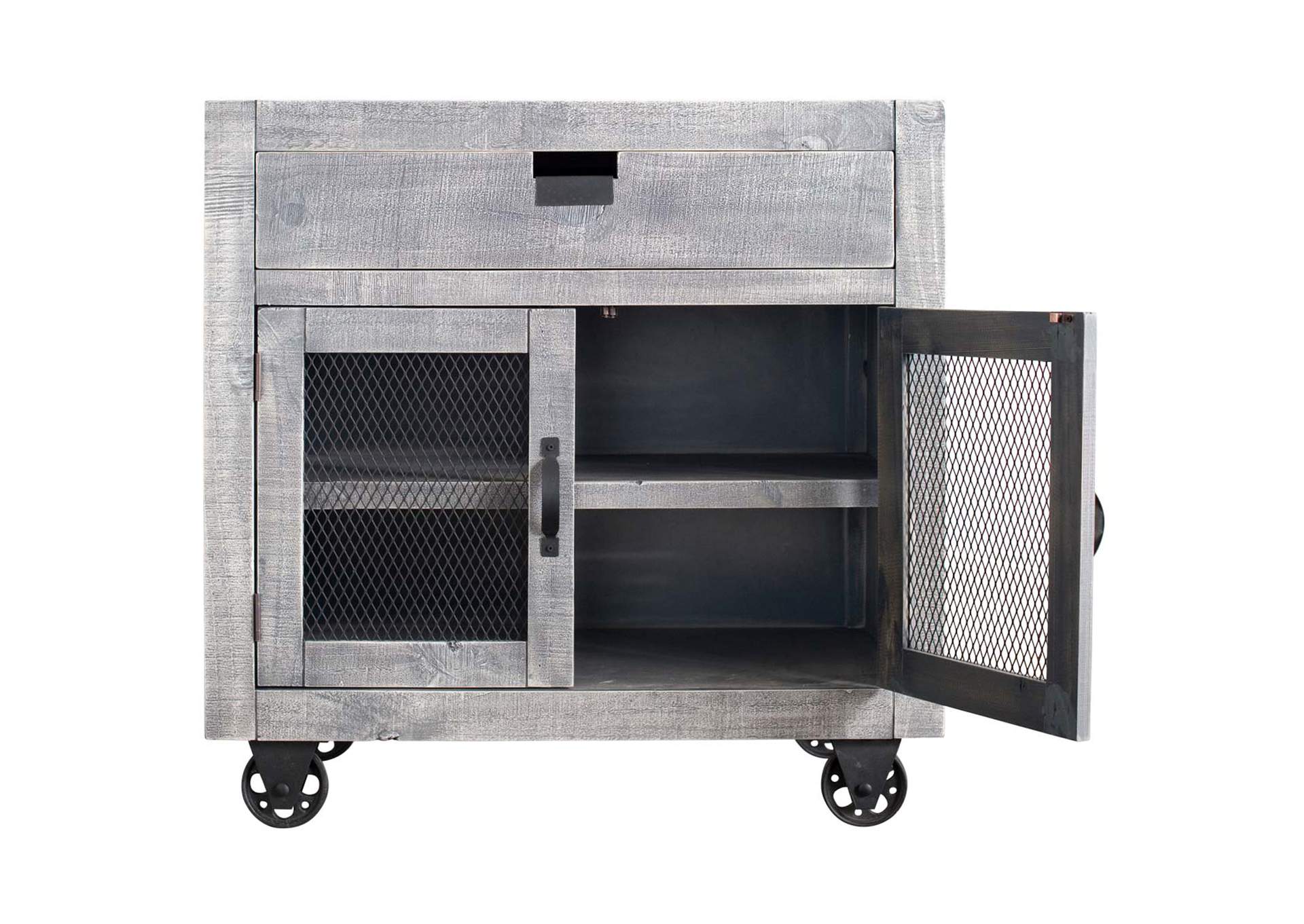 Industrial - Accent Chest Silver,Elements