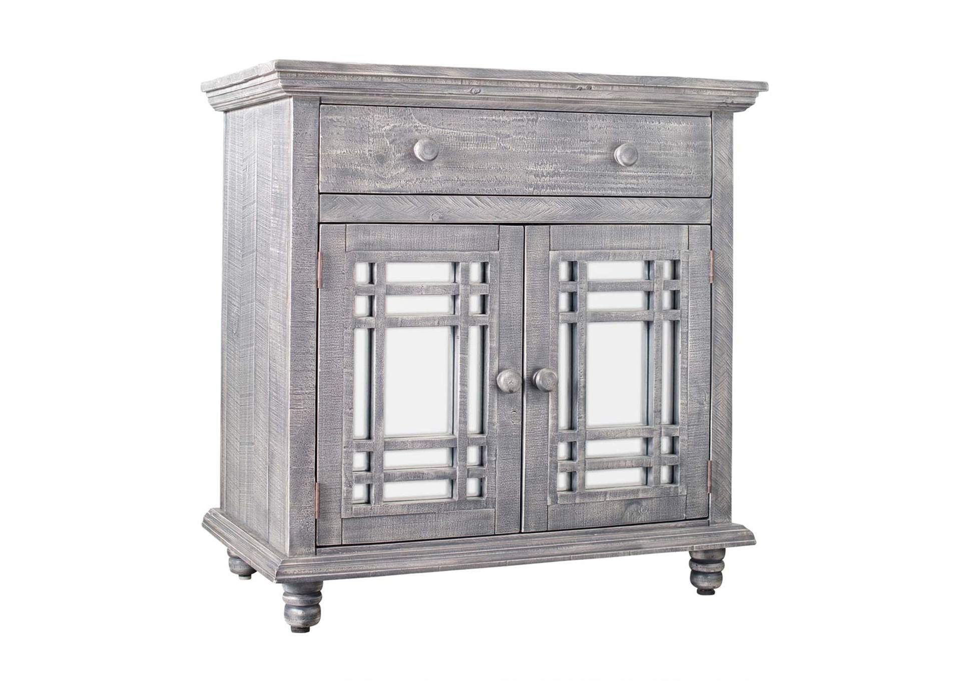 Sergio - Accent Chest Silver,Elements