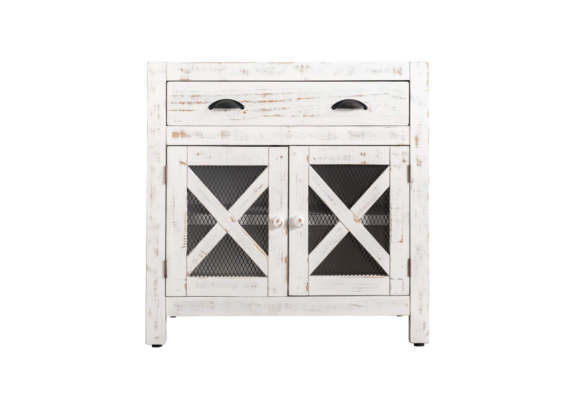 Simon - Accent Chest White,Elements