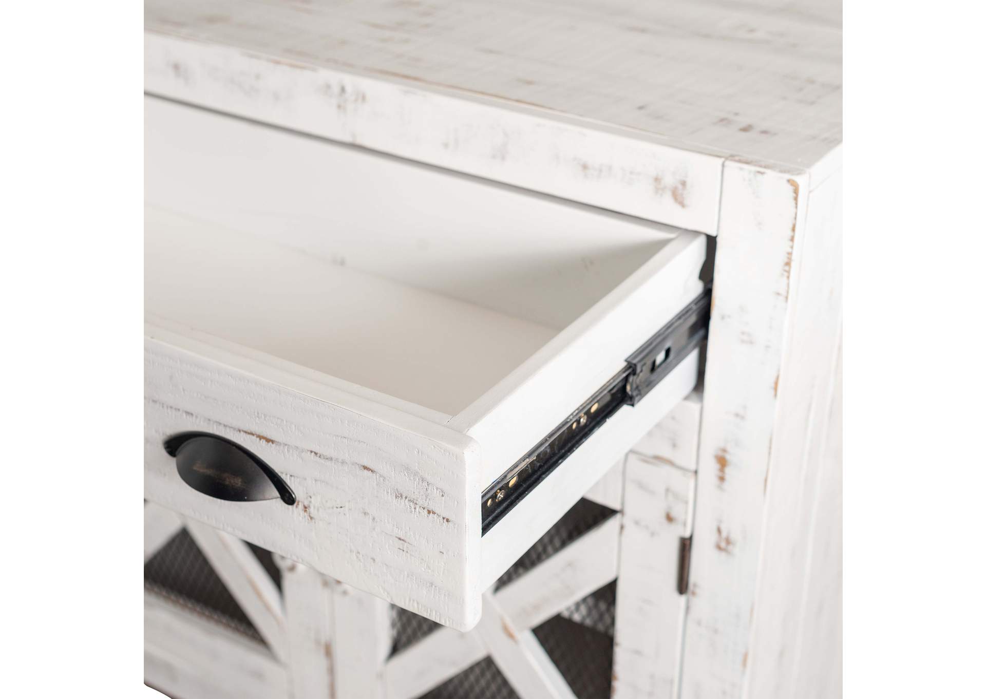 Simon - Accent Chest White,Elements