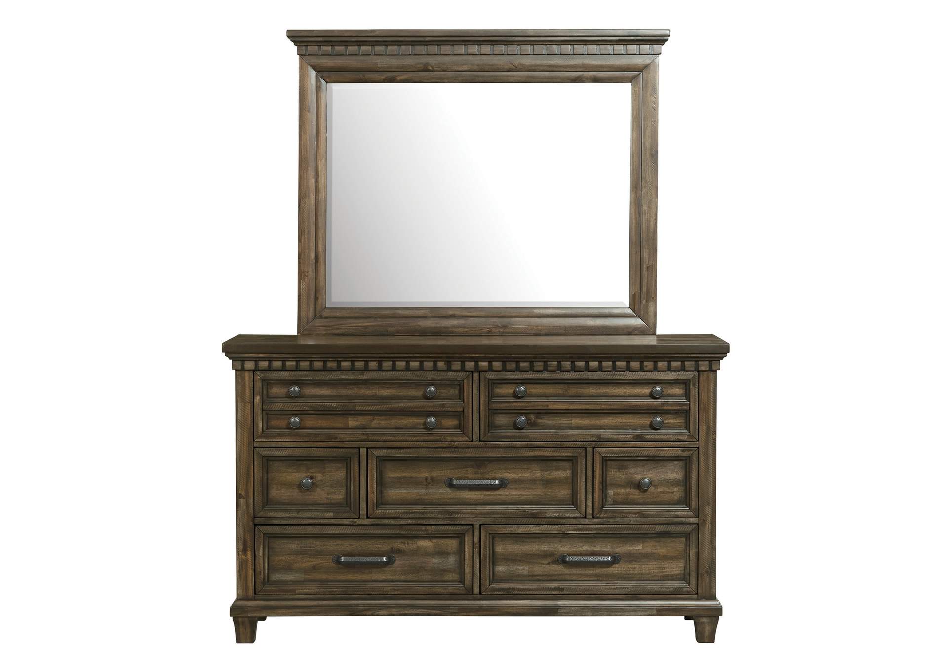 Mccabe 7 - Drawer Dresser With Mirror Set,Elements