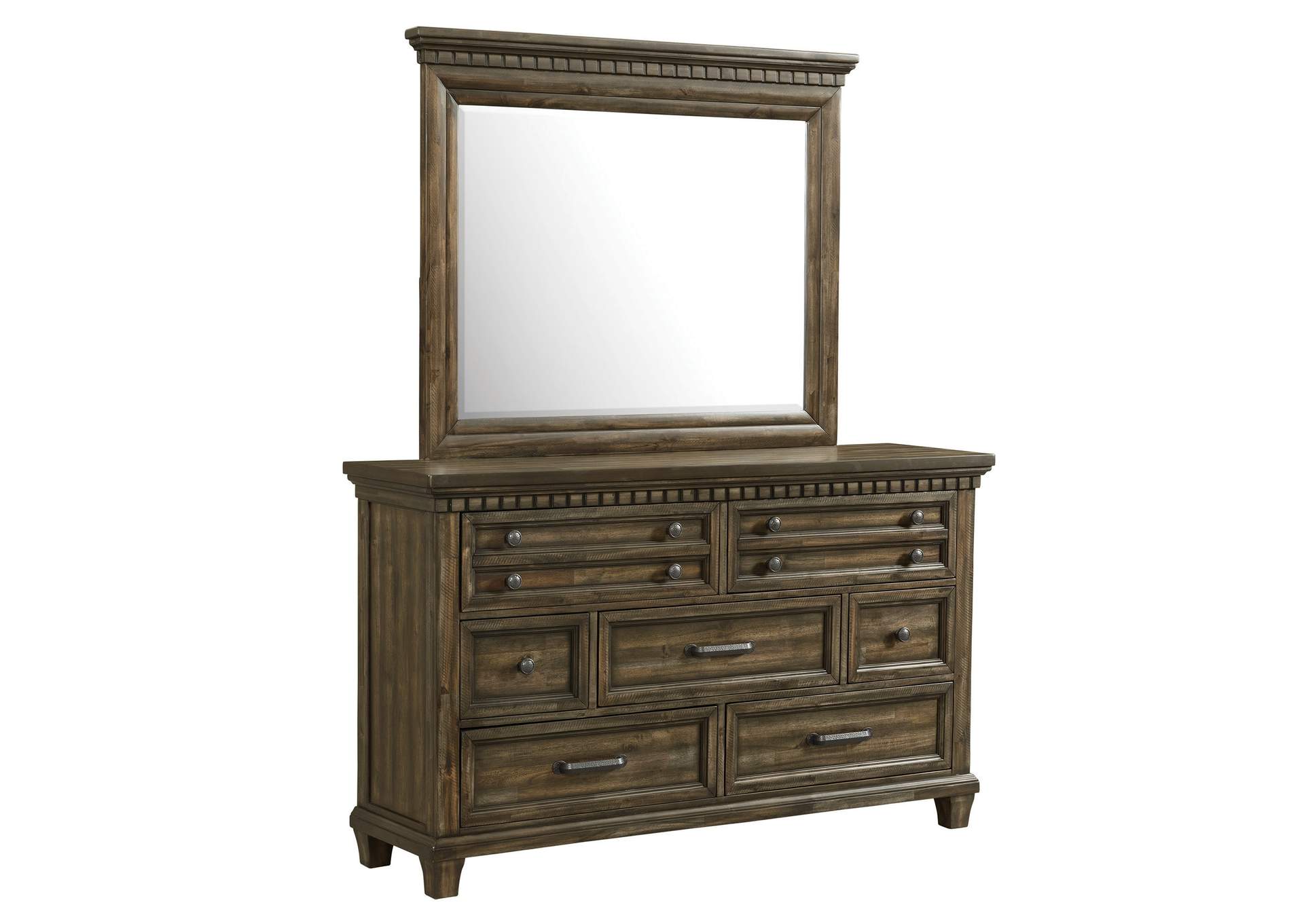 Mccabe 7 - Drawer Dresser With Mirror Set,Elements