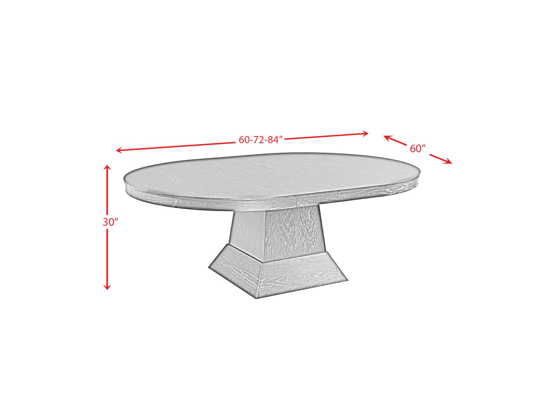 Maddox Oval Dining Table,Elements