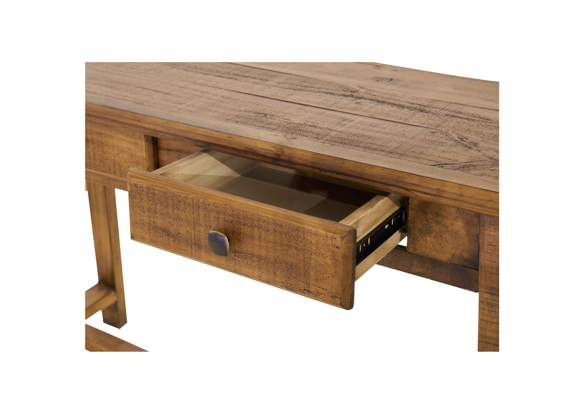 Madison Console Table With Bench Latte Finish,Elements