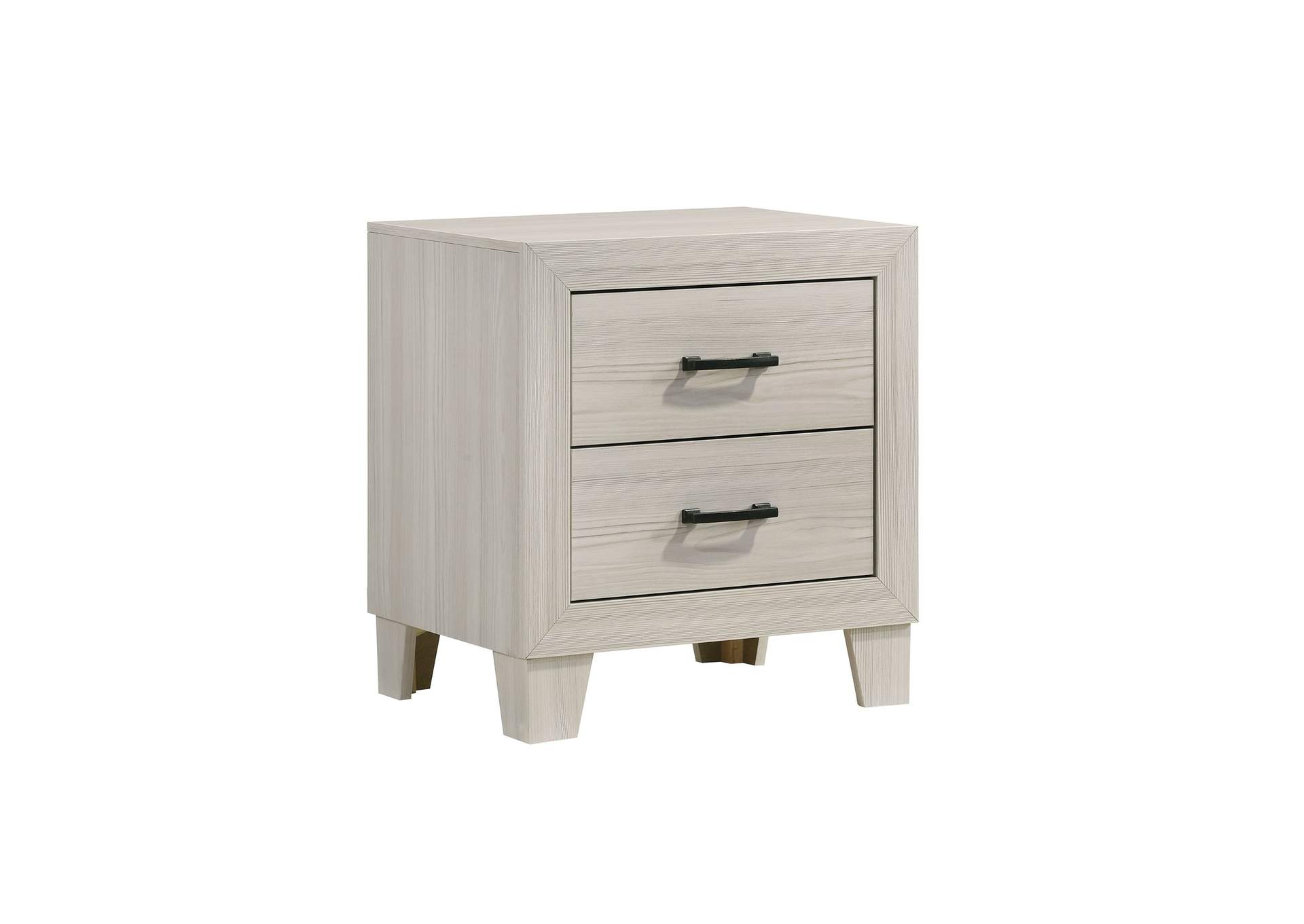 Makayla King Panel 4 Piece Bedroom Set In Natural,Elements