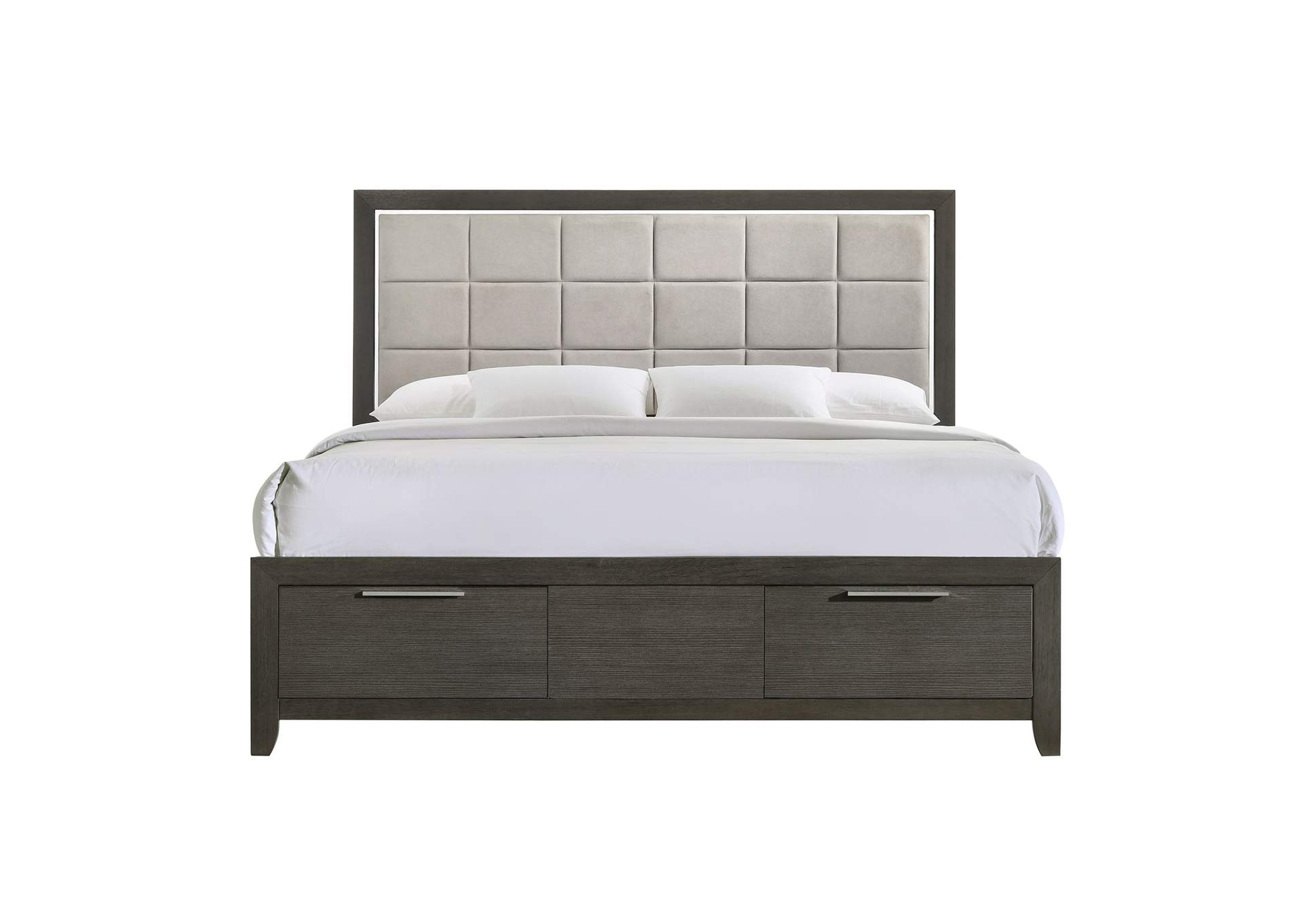 Malika King Storage Bed,Elements