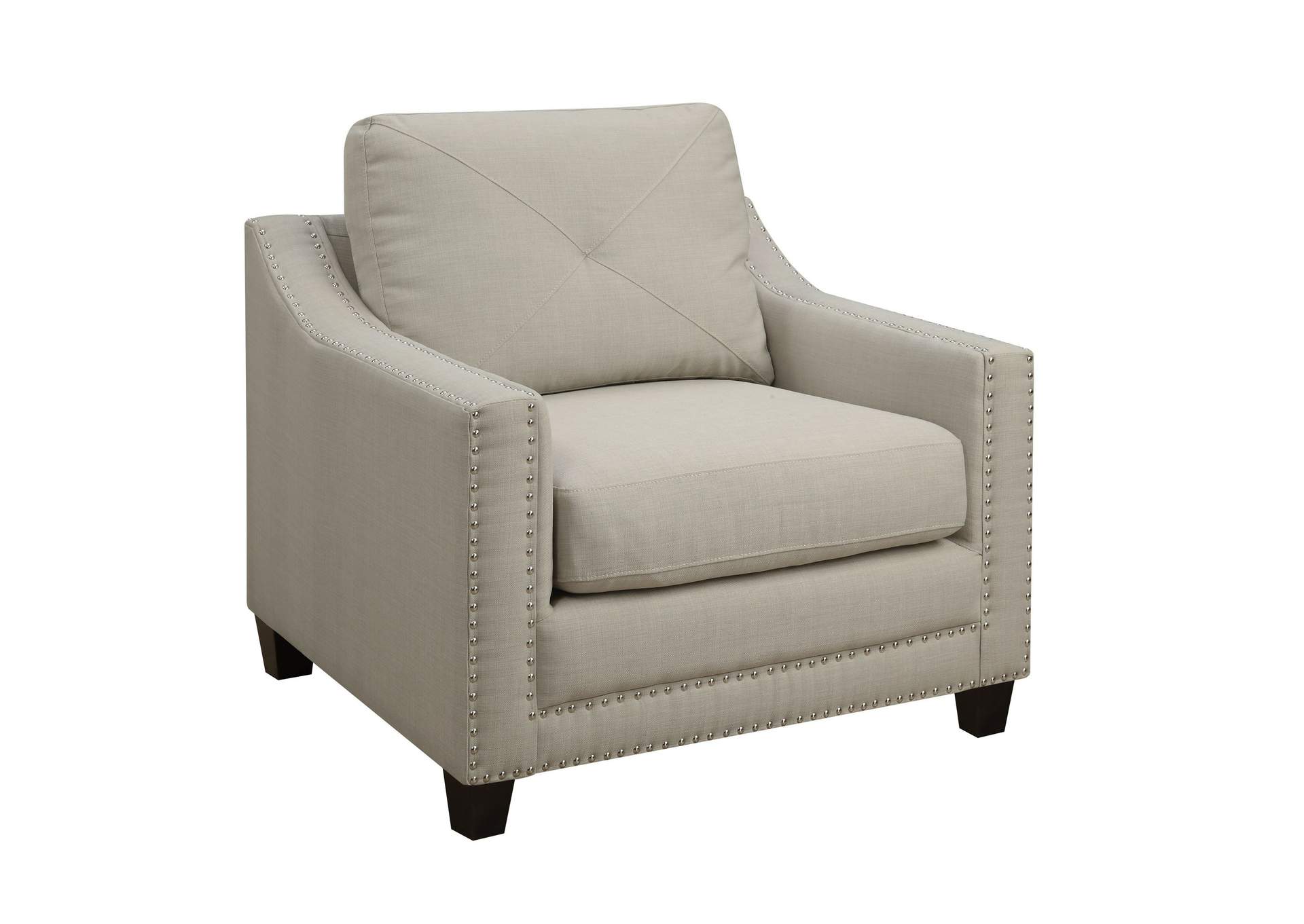 Malone Sofa Chair In Taupe,Elements