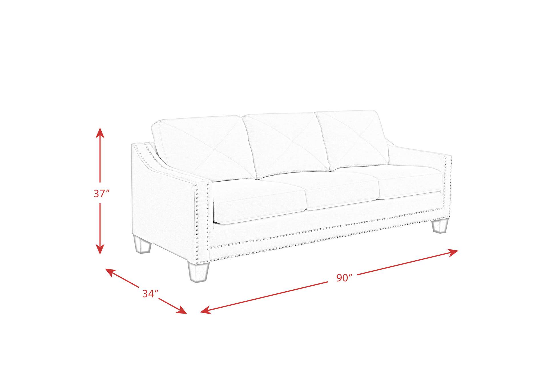 Malone 6651 78 Sofa Heirloom Taupe,Elements