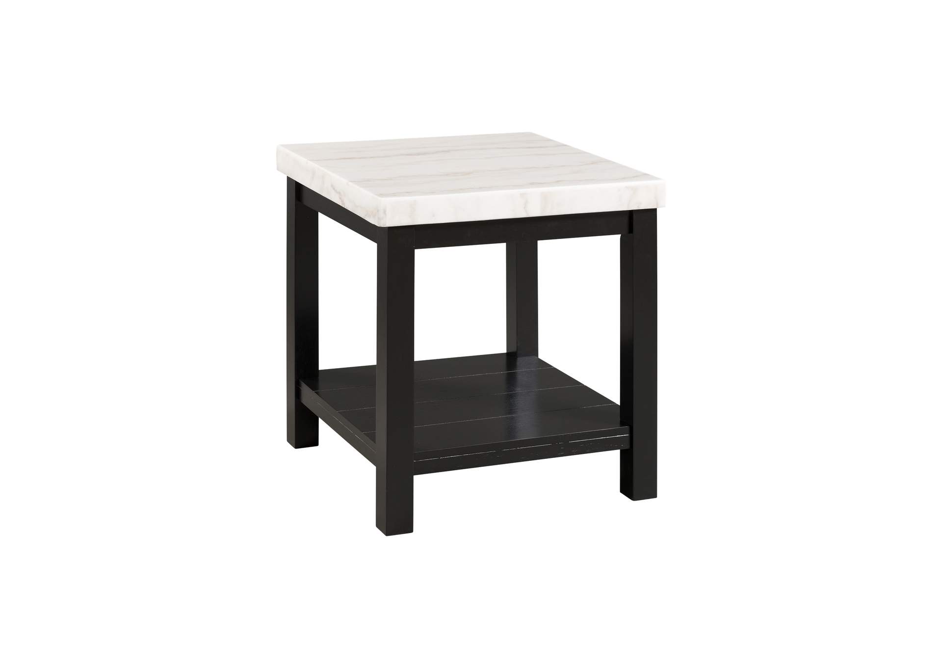 Marcello White End Table,Elements