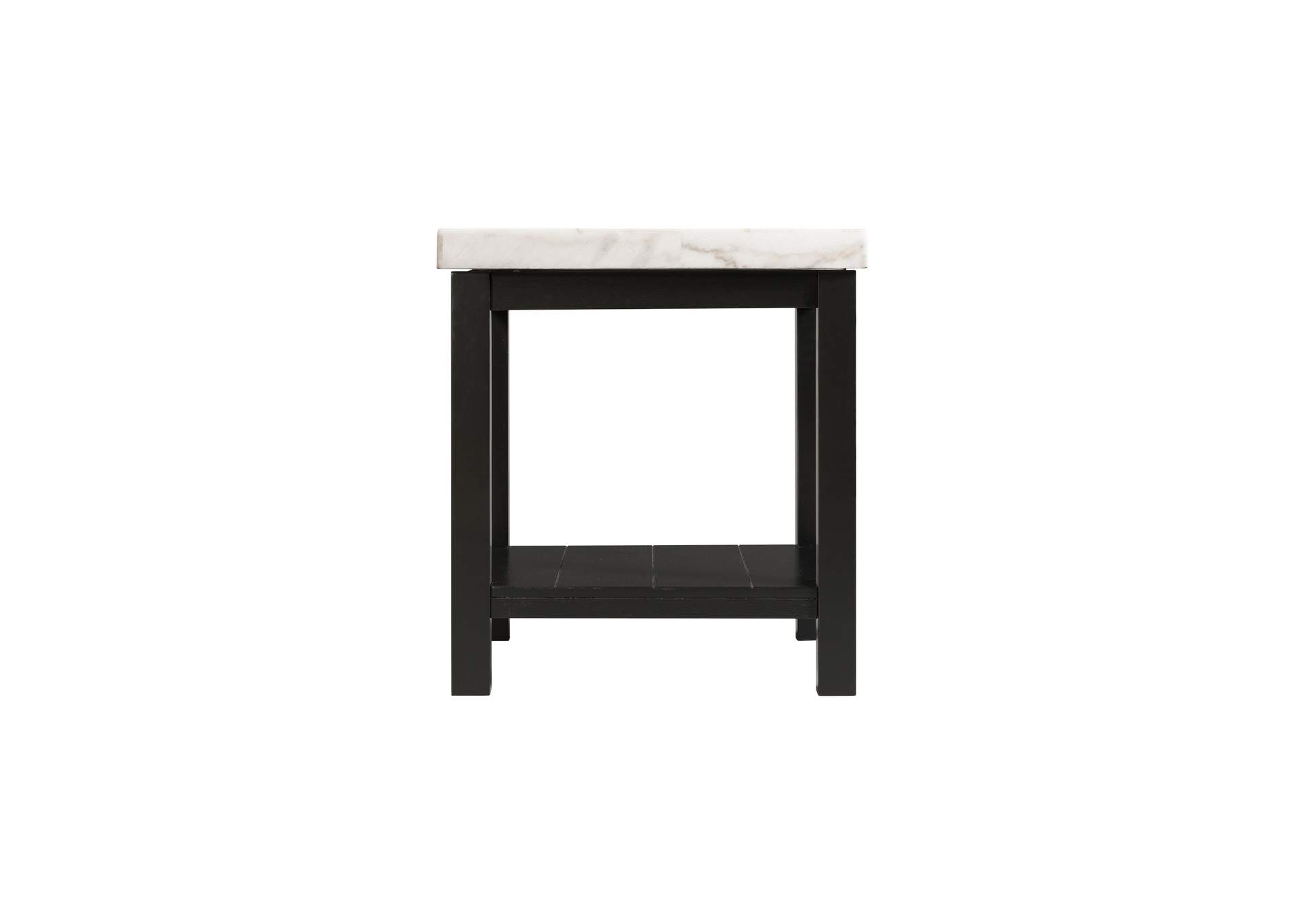 Marcello White End Table,Elements