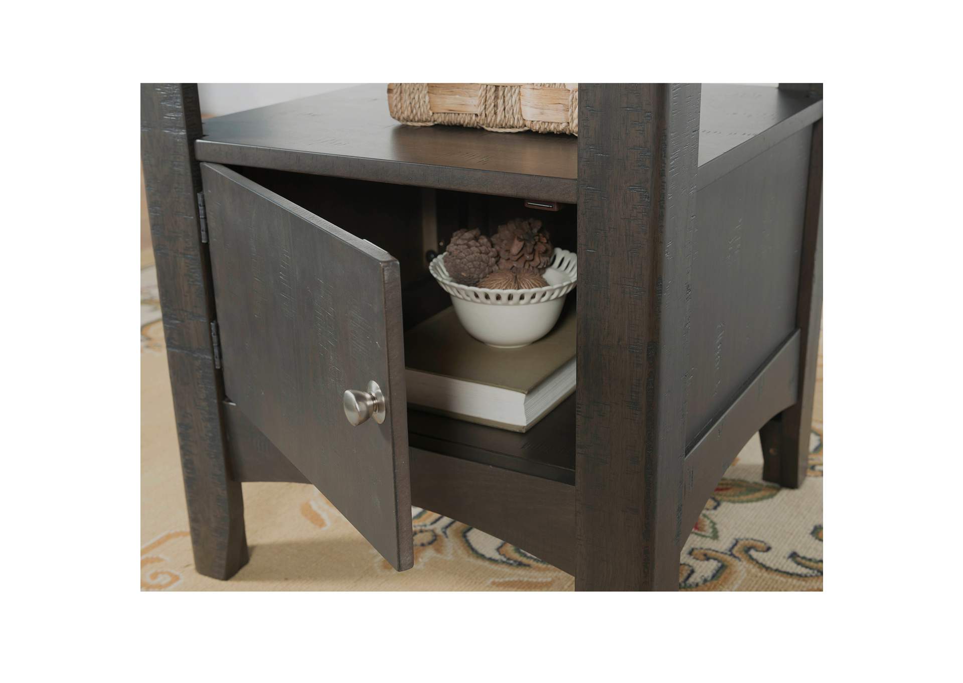 Max No Distressed Pub Table Grey,Elements