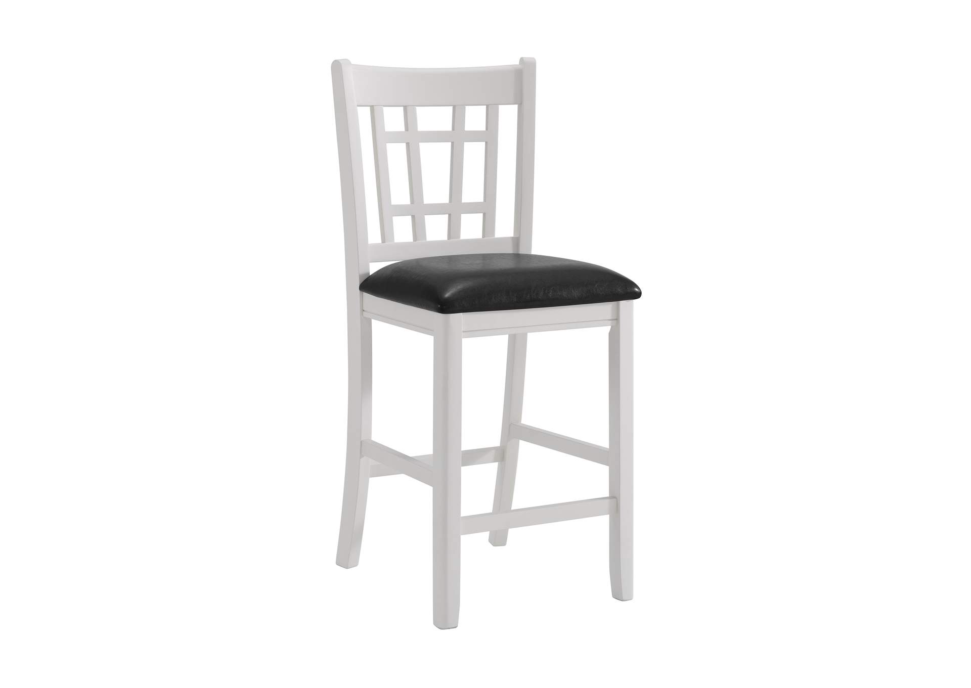 Max Pub Chair With Black Pu In White 2 Per Carton,Elements