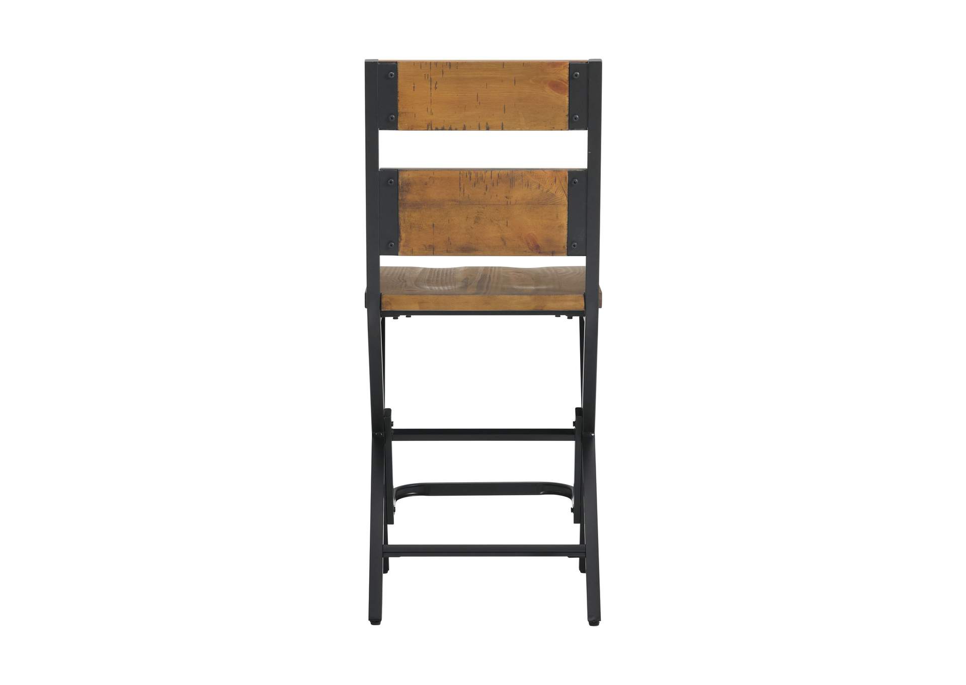 Melton Counter Side Chair In Brown 2 Per Pack,Elements