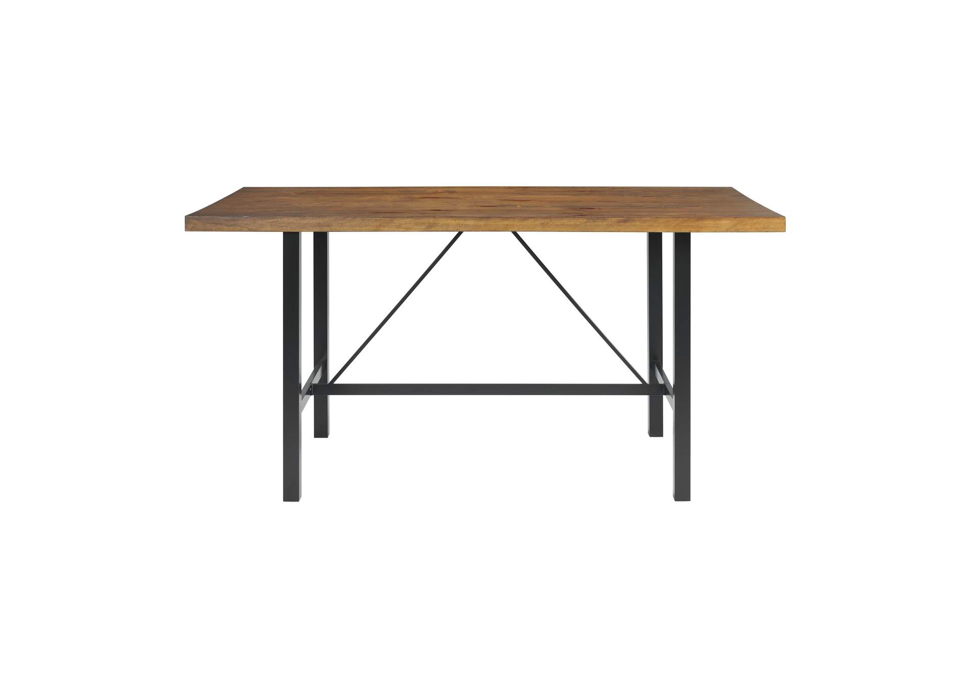 Melton Rectangular Counter Table In Brown,Elements