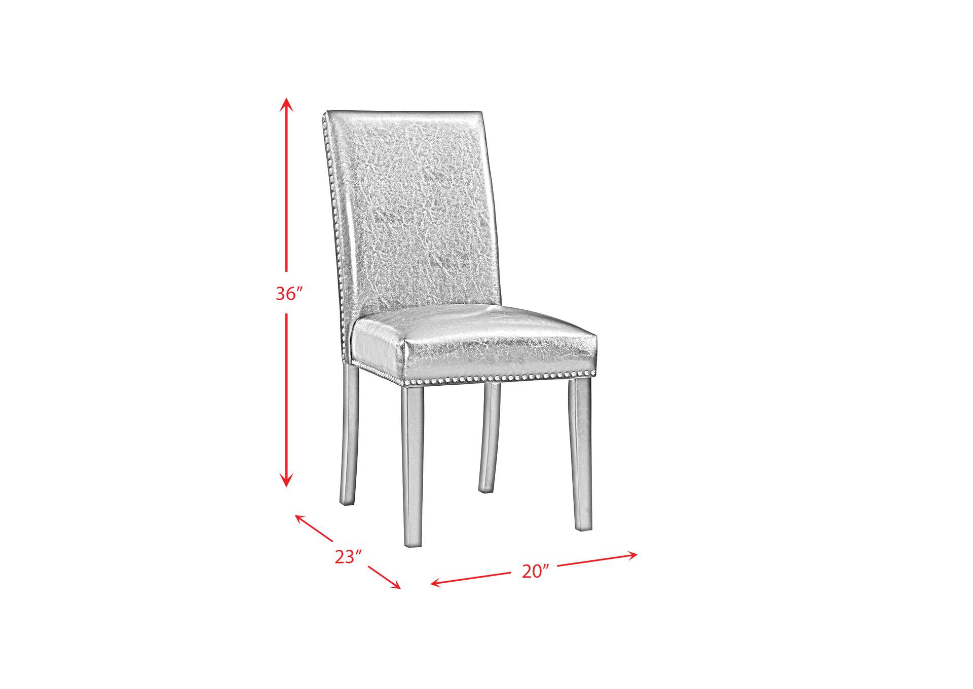 Meridian Dining Side Chair Black 2 Per Pack,Elements