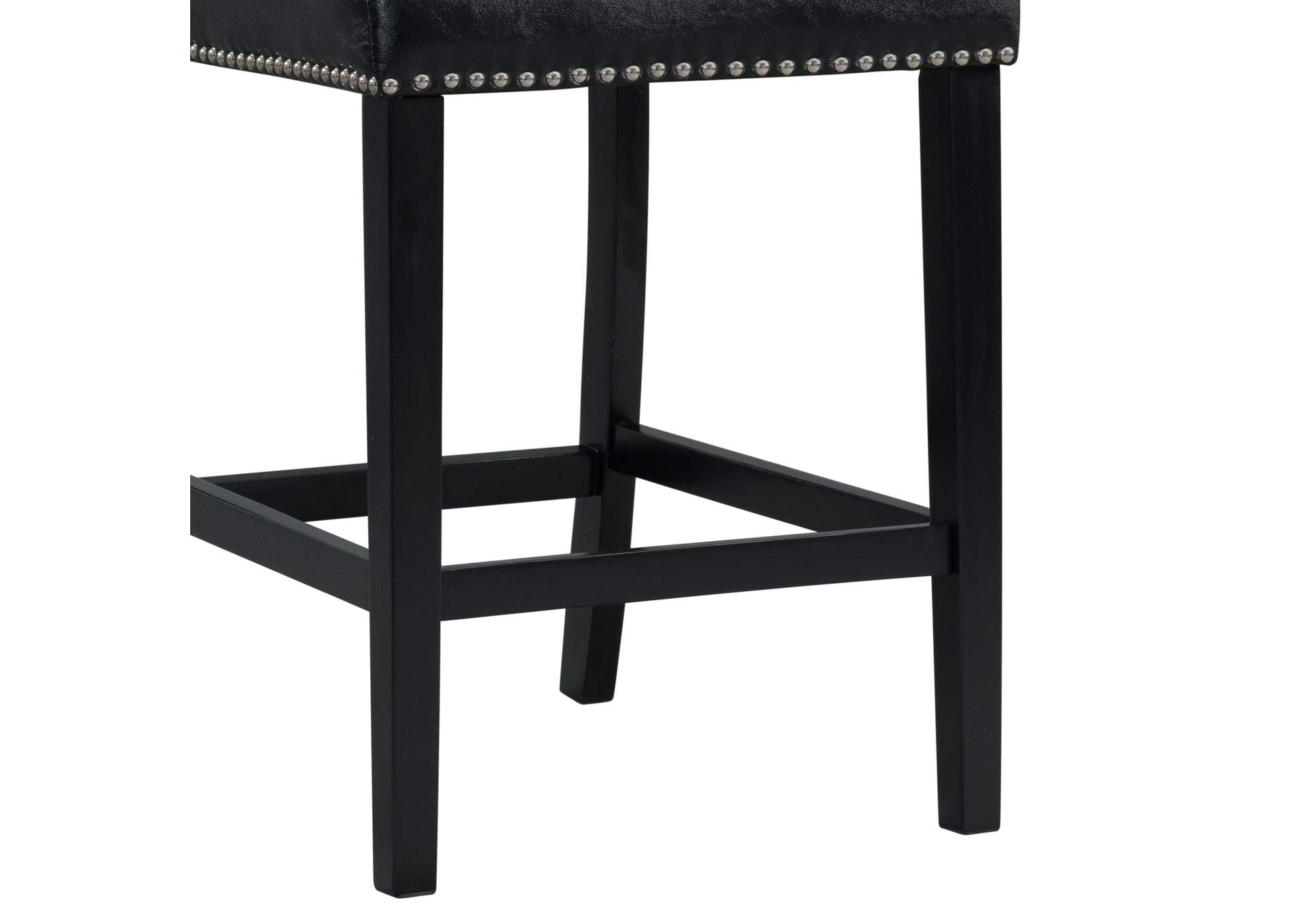 Meridian Counter Side Chair Black 2 Per Pack,Elements