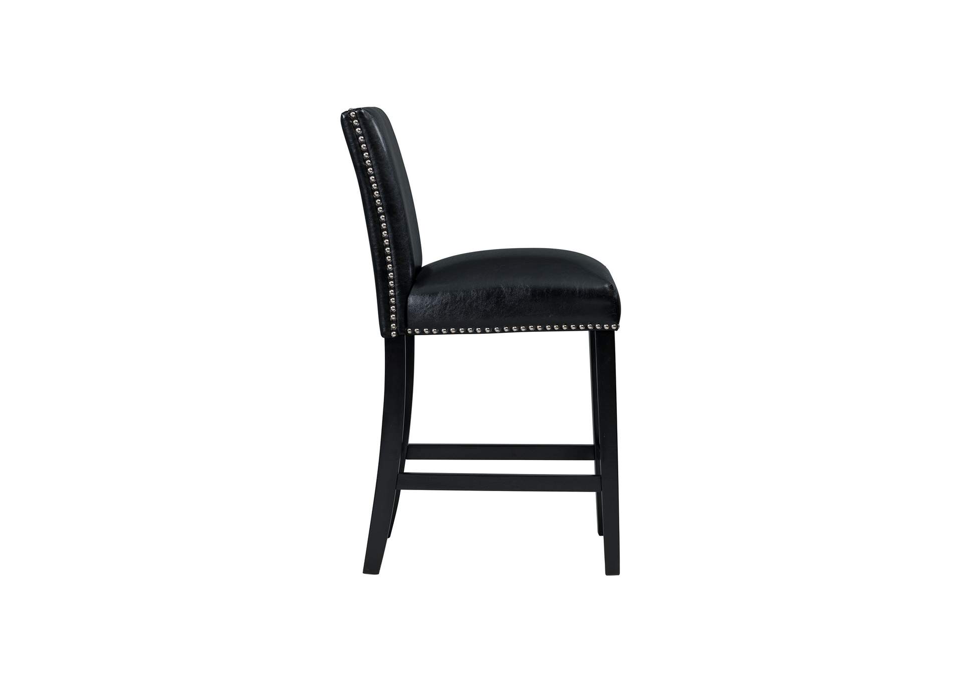 Meridian Counter Side Chair Black 2 Per Pack,Elements