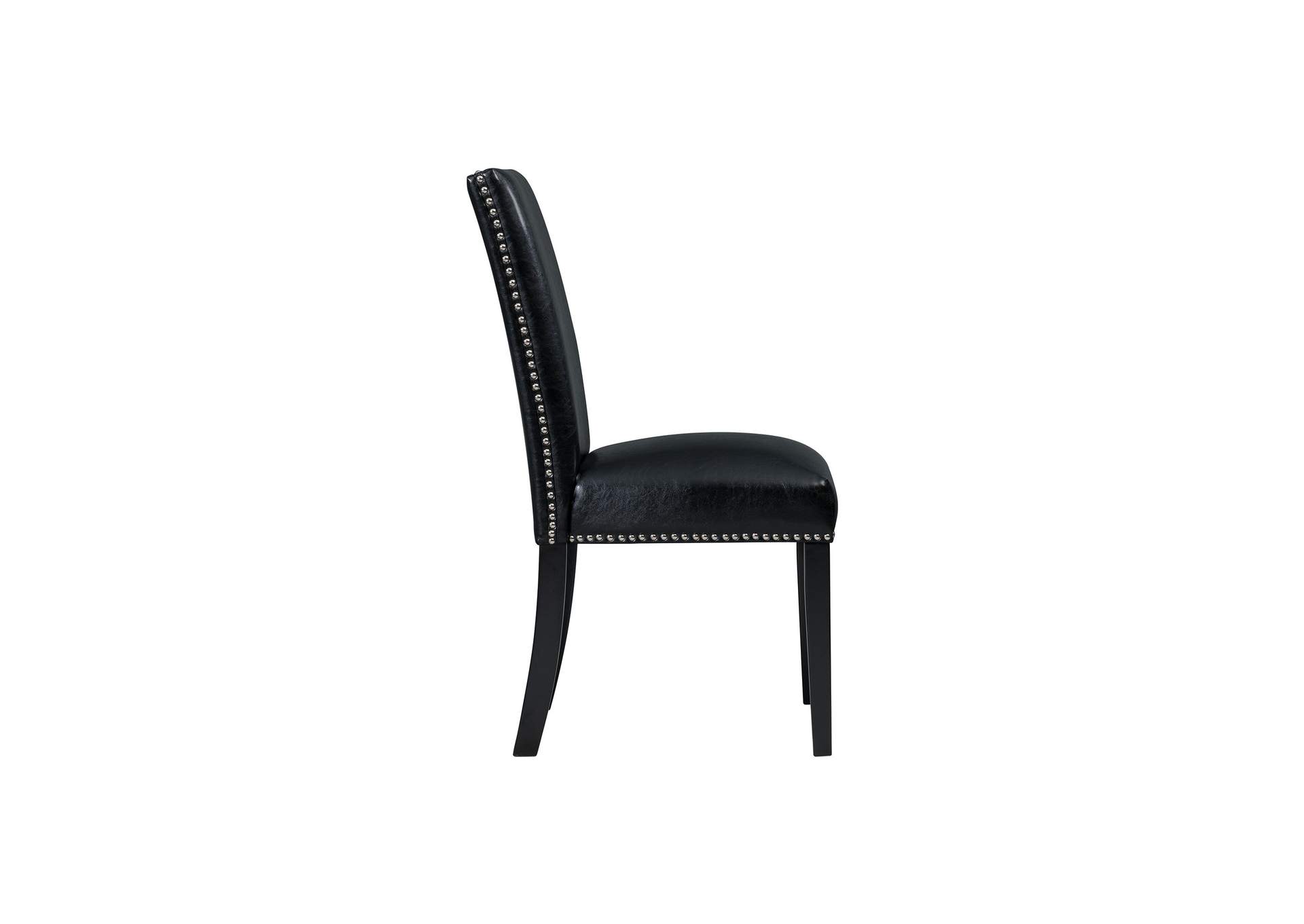 Meridian Dining Side Chair Black 2 Per Pack,Elements