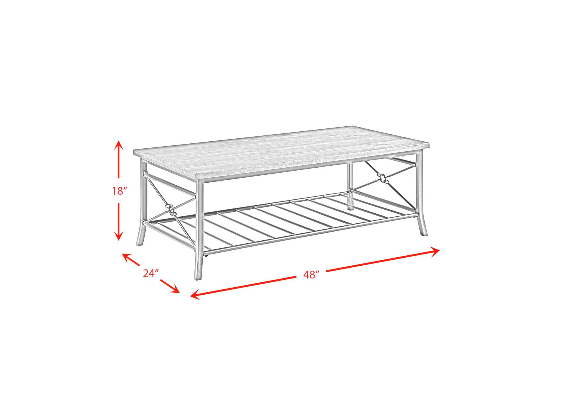 Mica 3 Piece Occasional Table Set Set,Elements