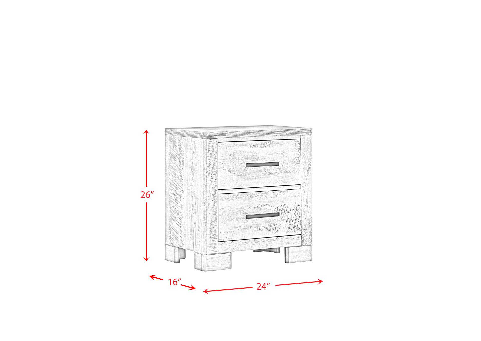 Millers Cove Twin 3 Piece Bedroom Set,Elements