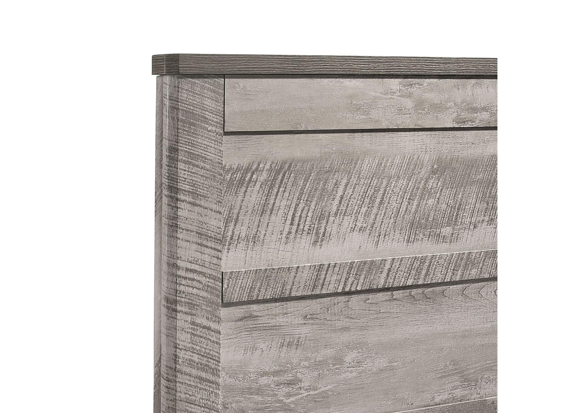 Millers Cove Twin 5 Piece Bedroom Set,Elements