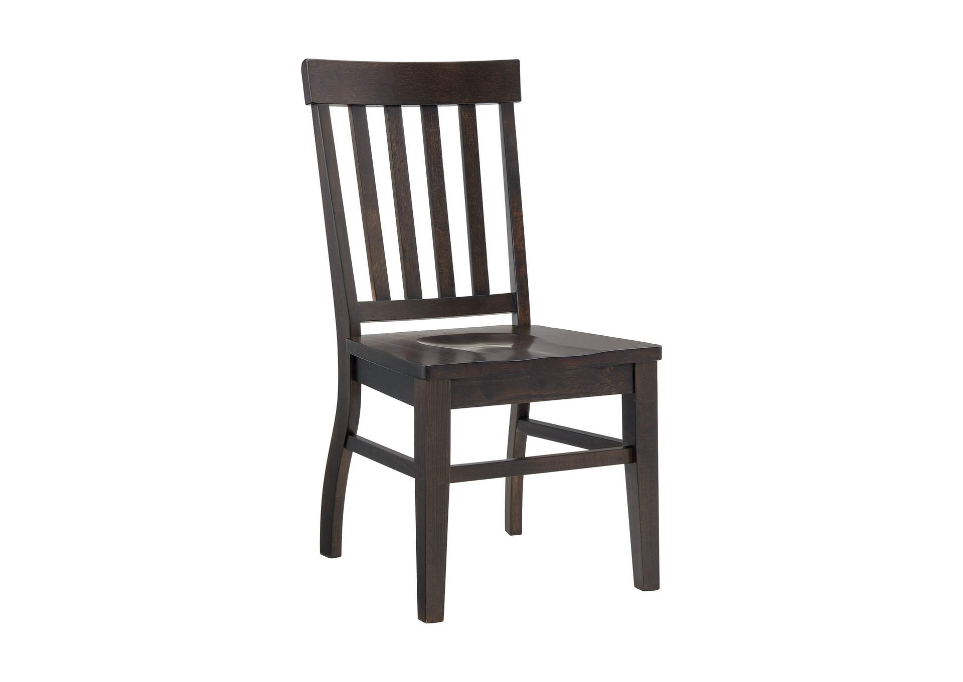 Monticello Side Chair Dark 2 Per Pack,Elements