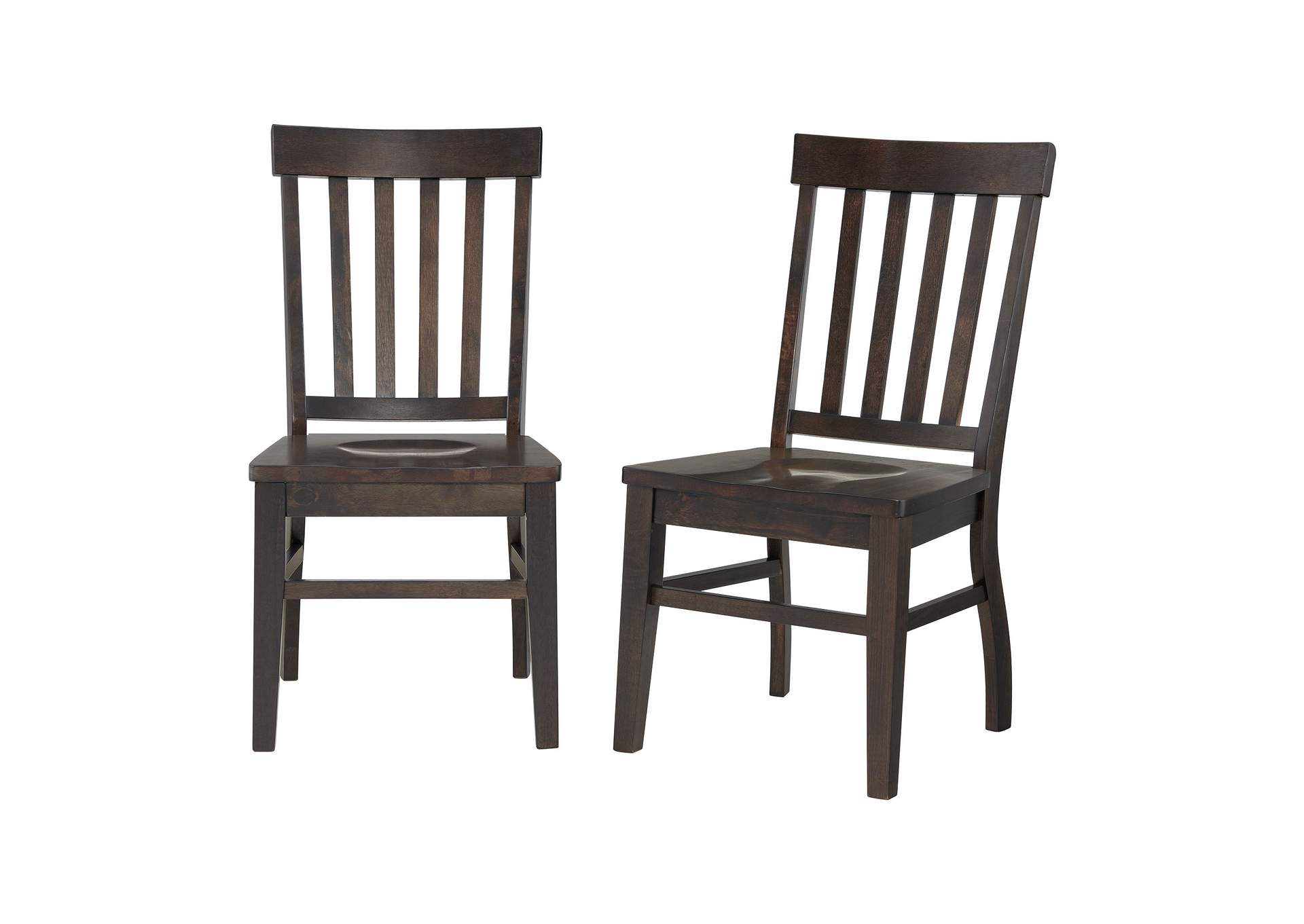 Monticello Side Chair Dark 2 Per Pack,Elements