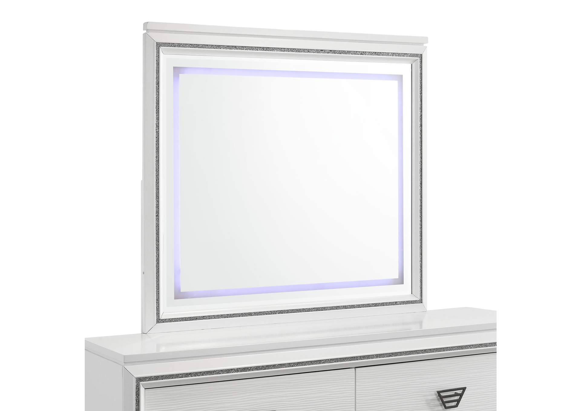 Moondance Dresser Led Mirror White,Elements