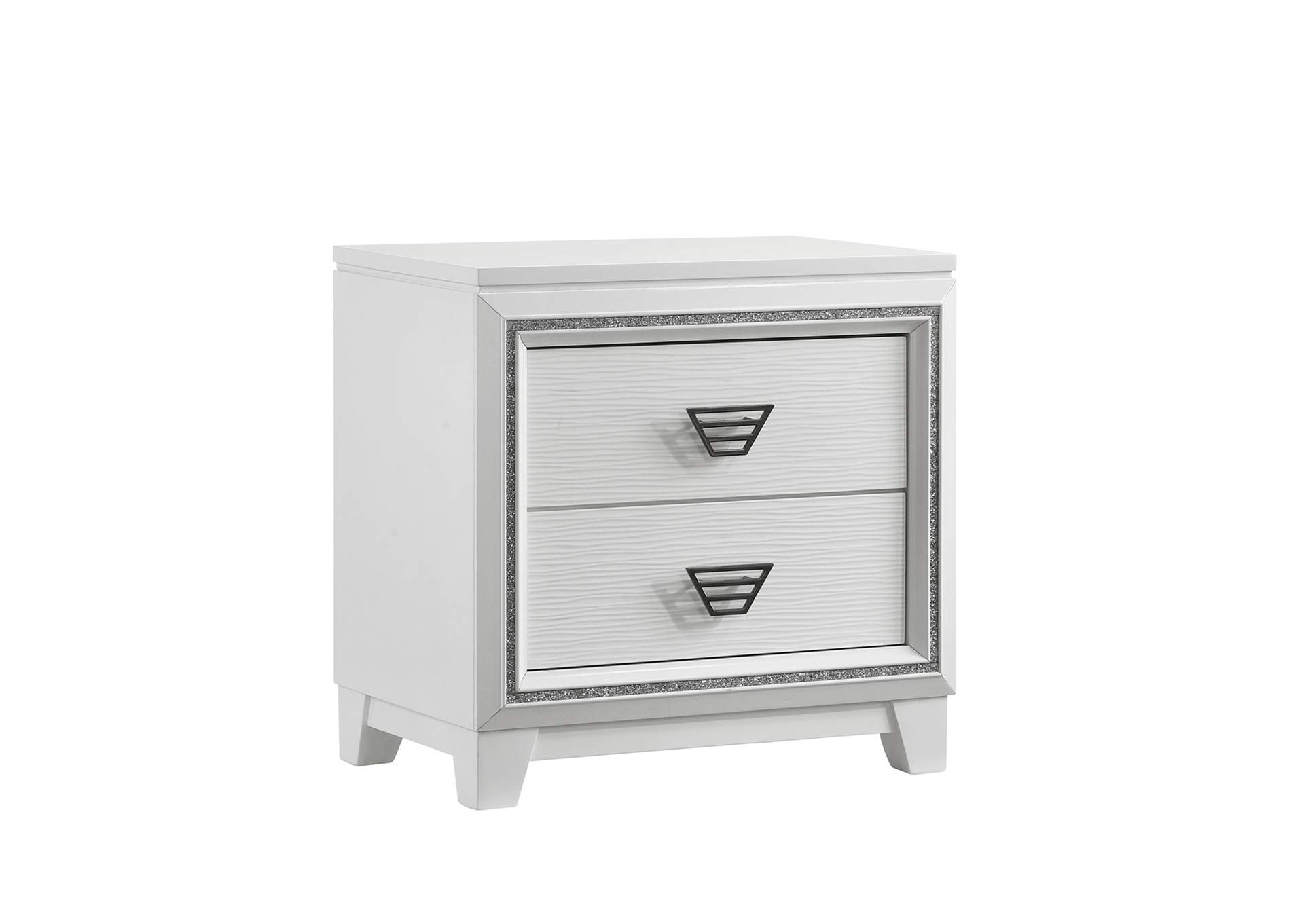 Moondance Nightstand With USB White,Elements
