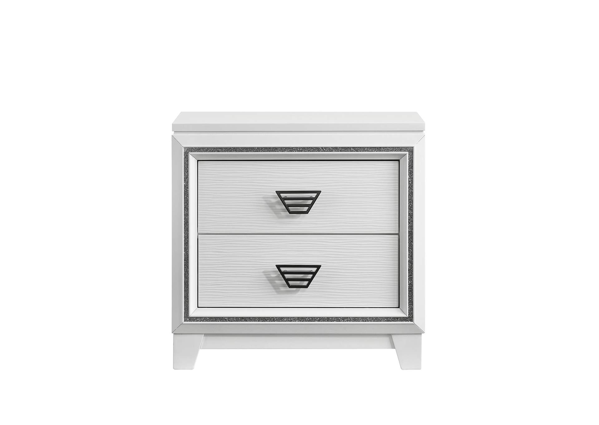 Moondance Nightstand With USB White,Elements