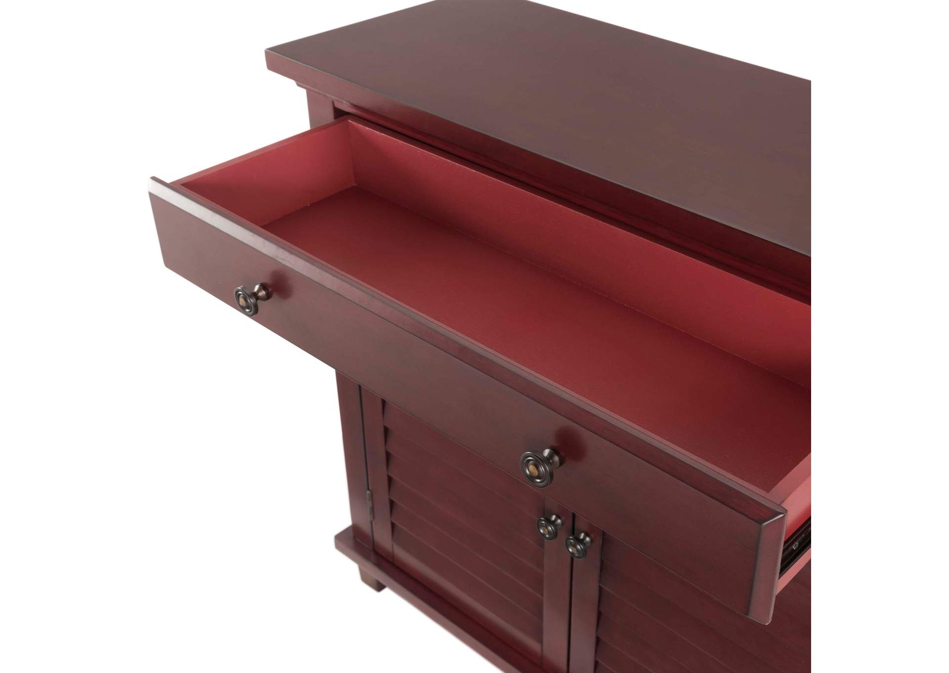 Moreland Accent Chest Antique Red,Elements