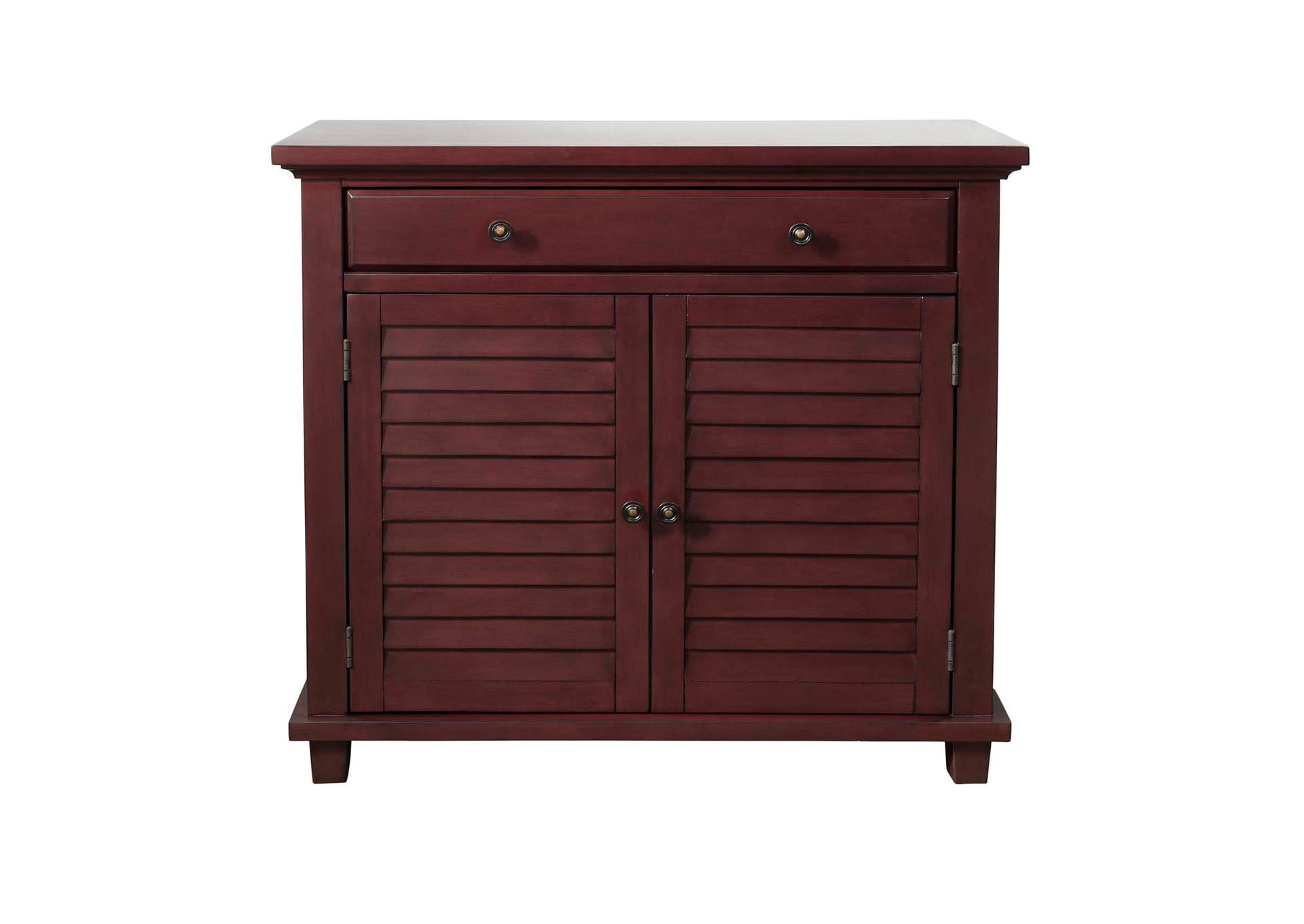 Moreland Accent Chest Antique Red,Elements