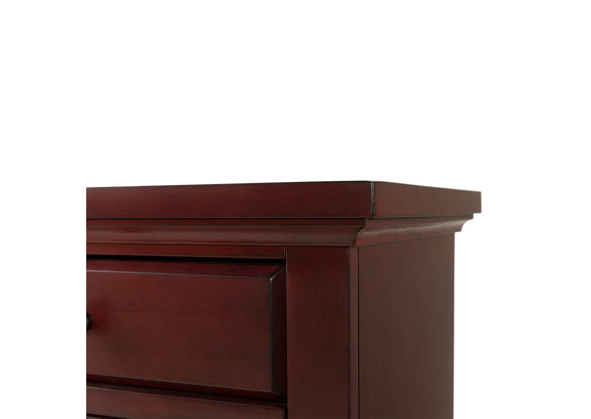 Moreland Accent Chest Antique Red,Elements