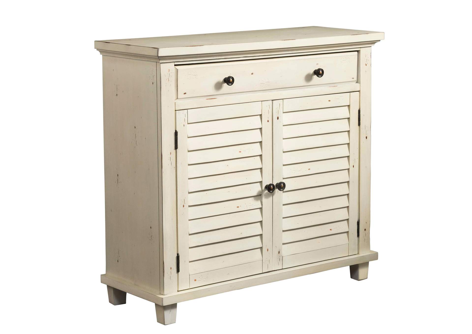 Moreland Accent Chest Antique White,Elements