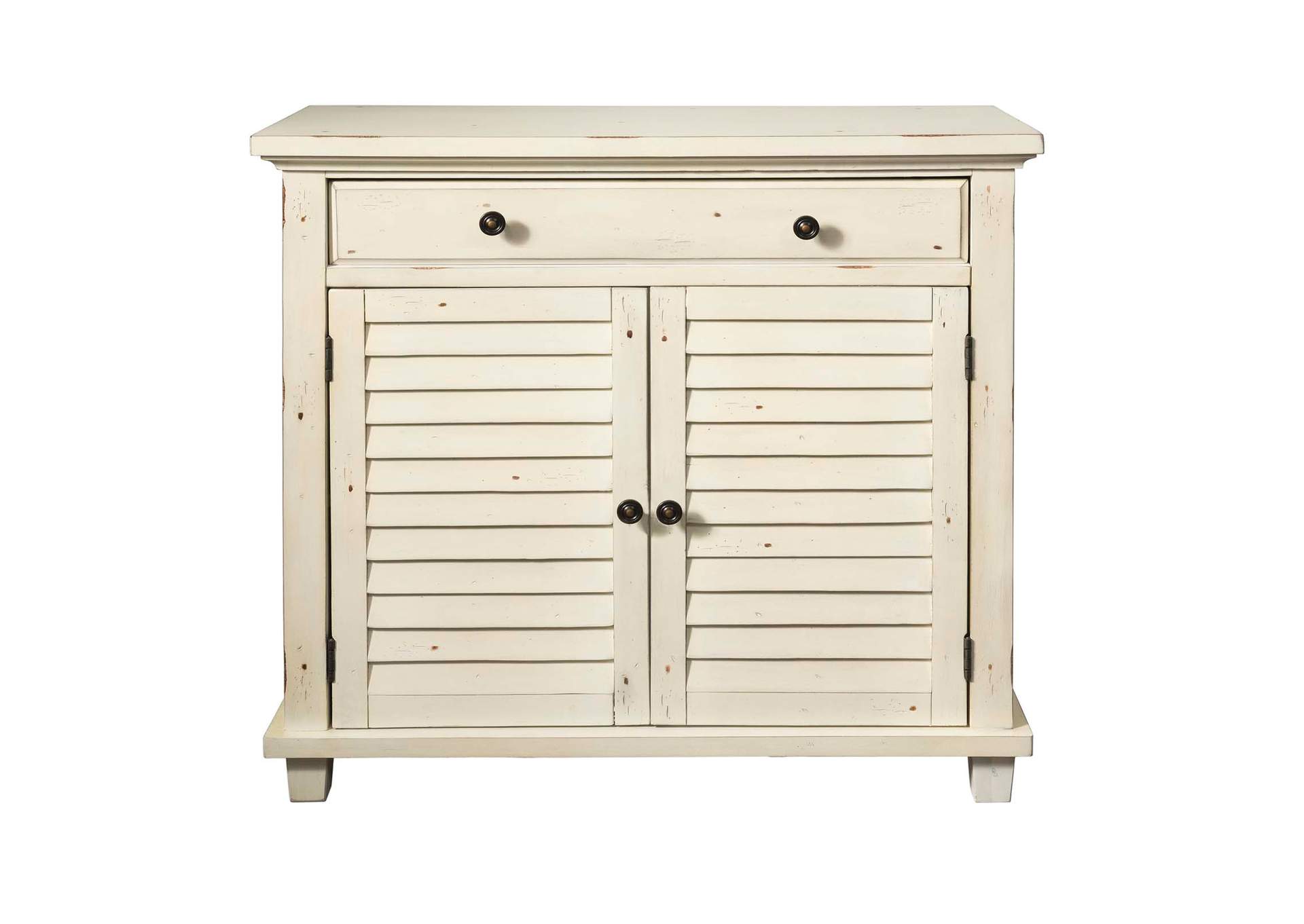 Moreland Accent Chest Antique White,Elements