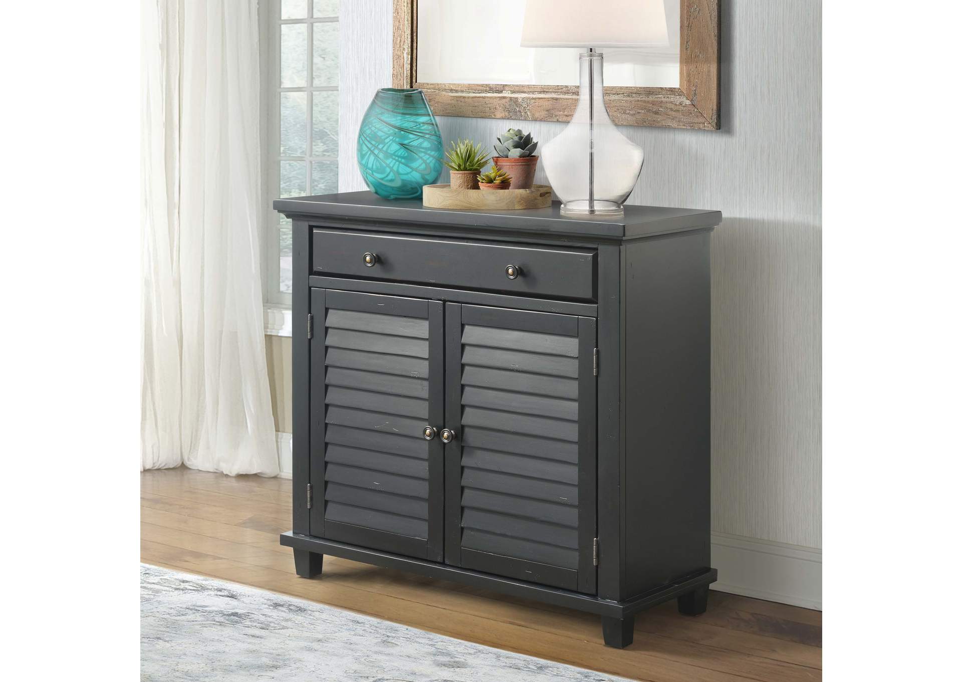 Moreland Accent Chest Antique Black,Elements