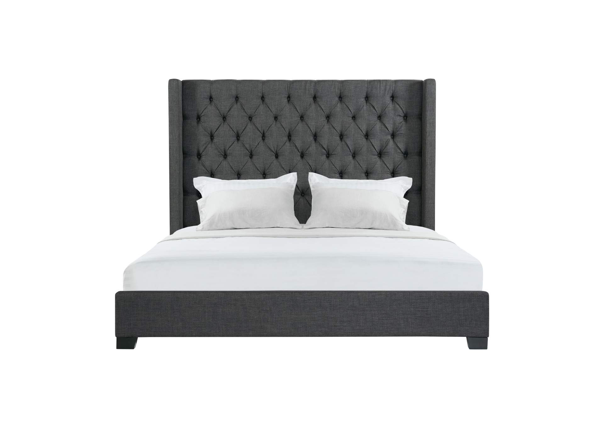 Morrow King Bed In Heirloom Charcoal,Elements