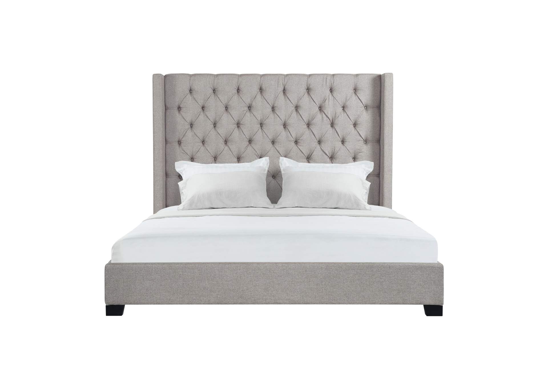 Morrow King Bed In Heirloom Grey,Elements