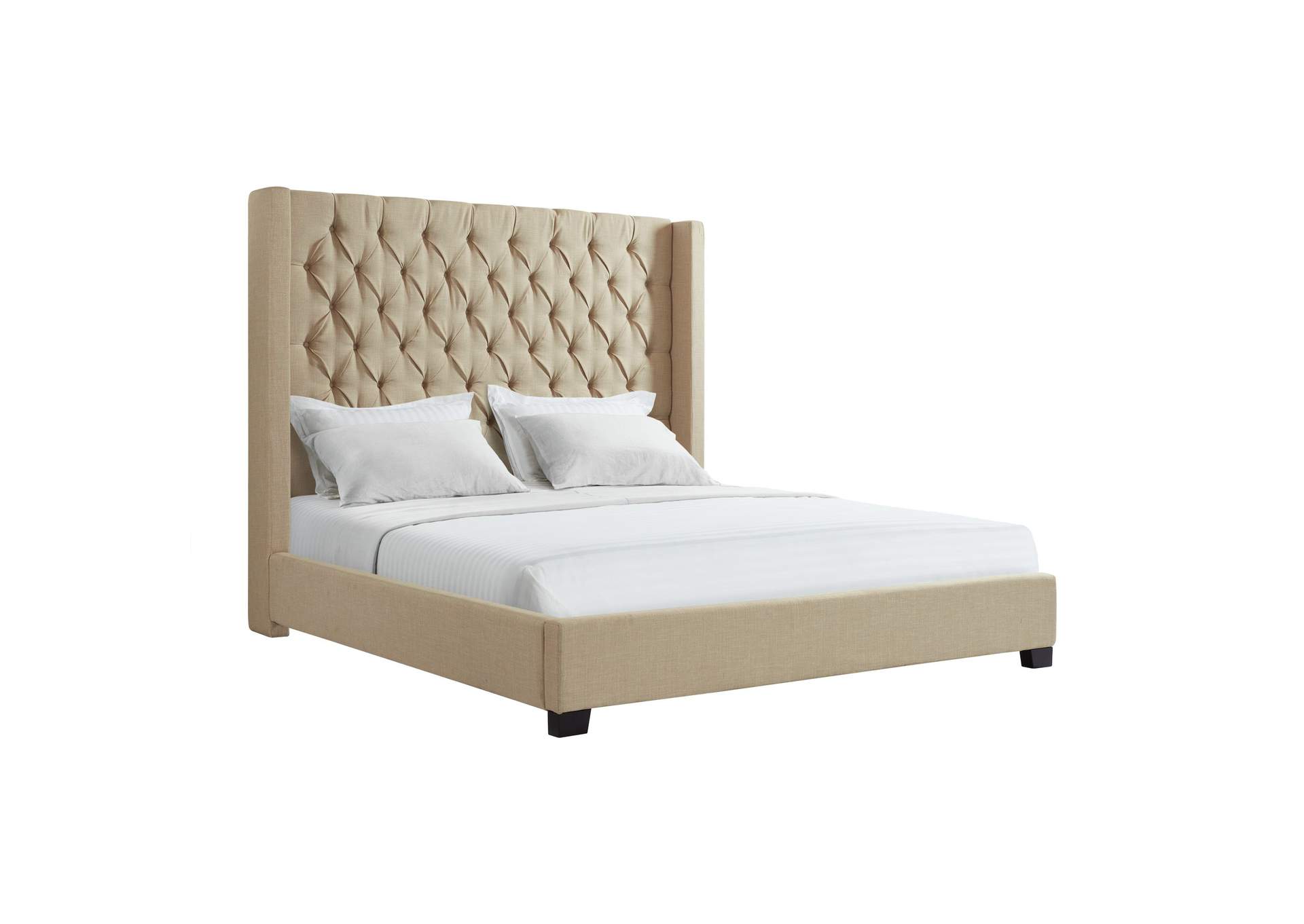 Morrow King Bed In Heirloom Natural,Elements