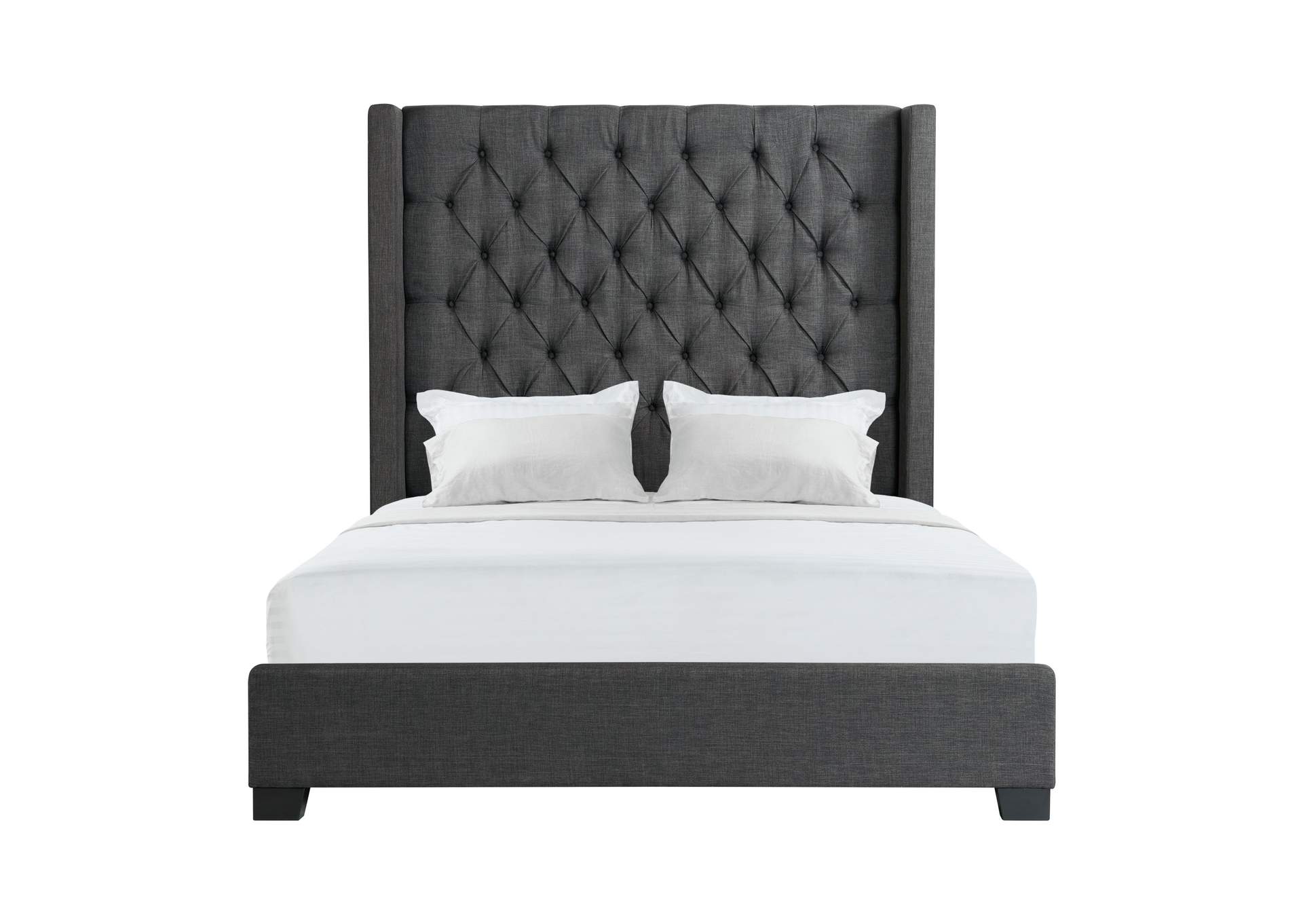 Morrow Queen Bed In Heirloom Charcoal,Elements