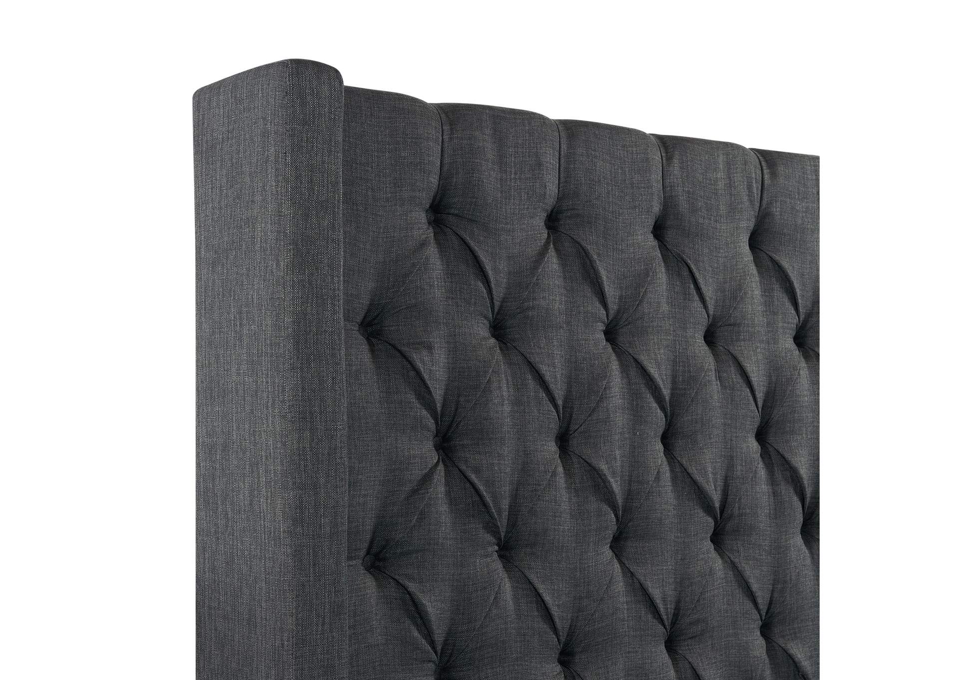 Morrow King Bed In Heirloom Charcoal,Elements