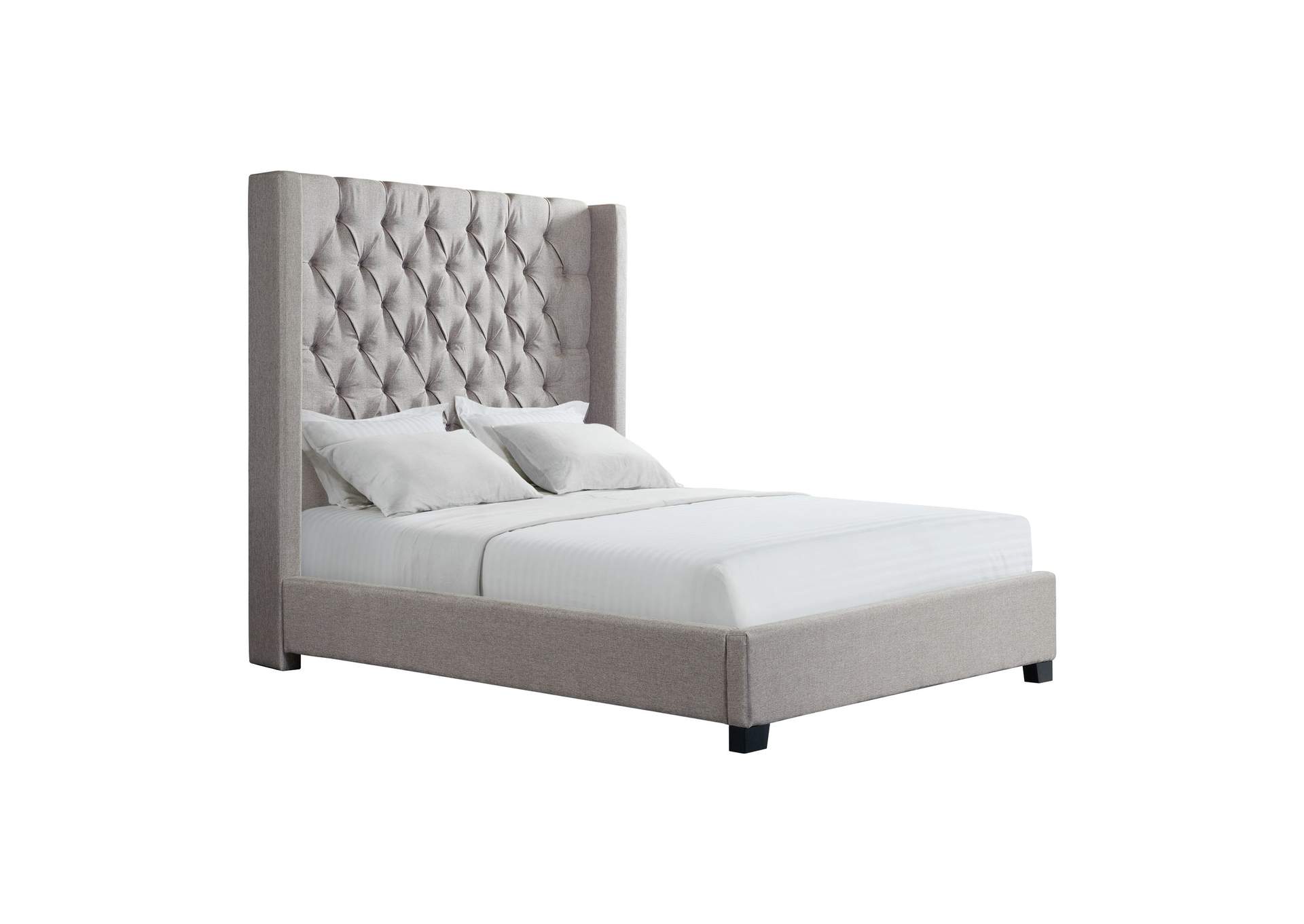 Morrow Queen Bed In Heirloom Grey,Elements